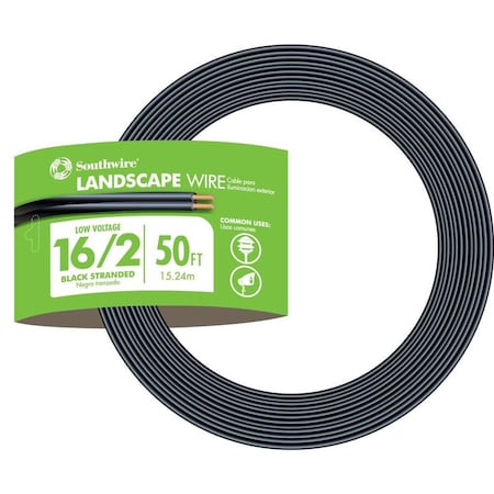 SOUTHWIRE 50 ft. 16 Guage 2-conductor Low Energy Circuit Lighting Cable 122417